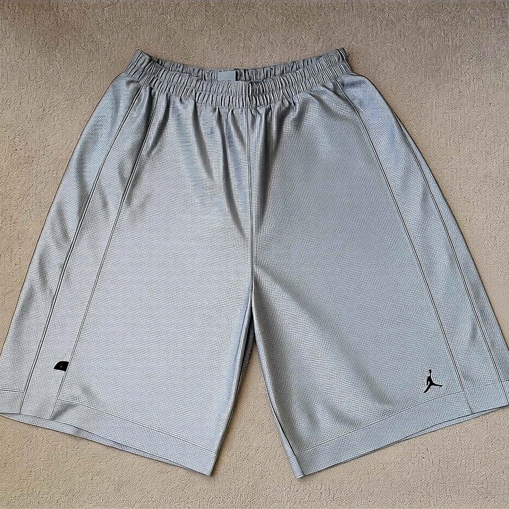 Jordan Men's Light Gray Athletic Shorts